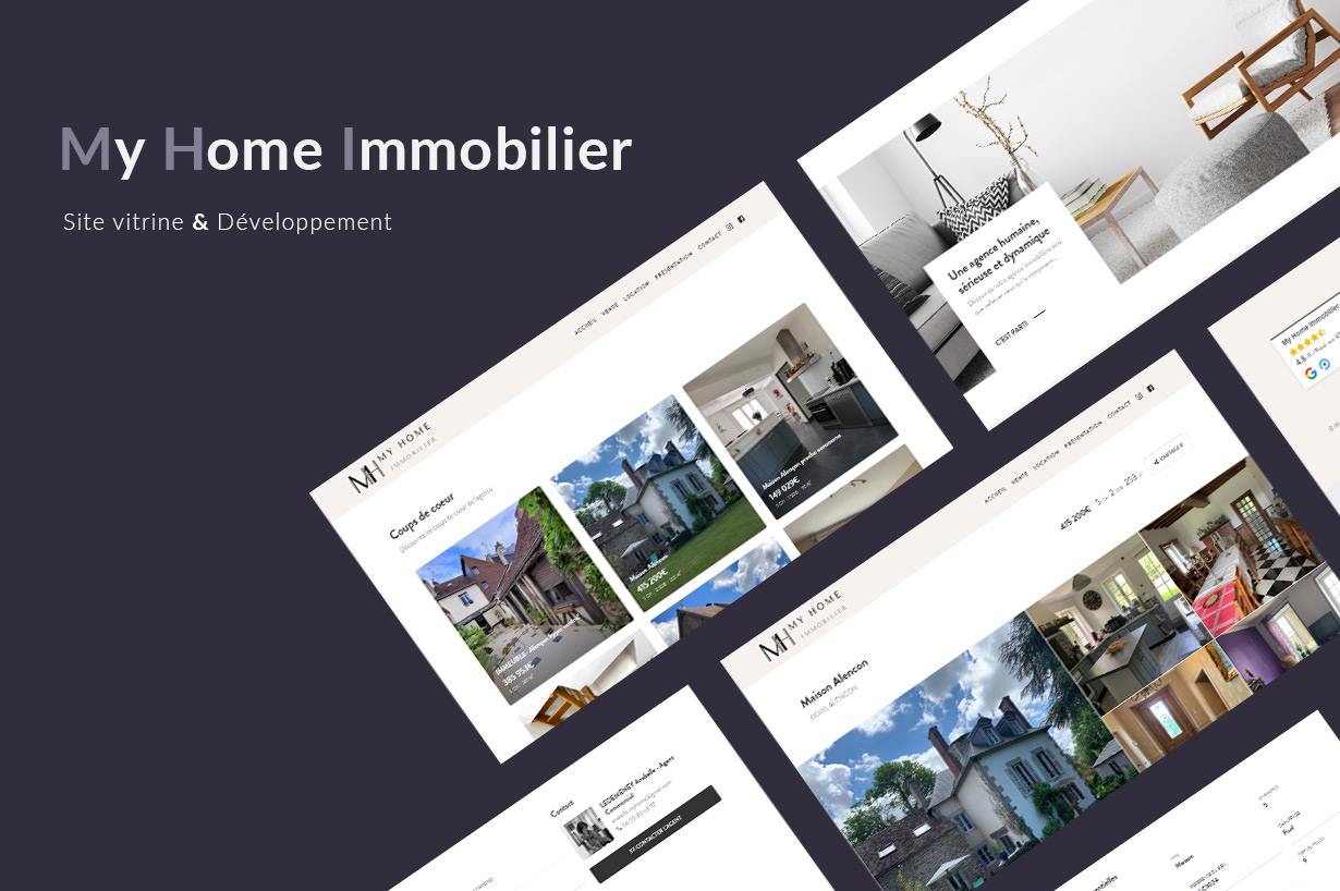 site internet myhomeimmobilier.fr